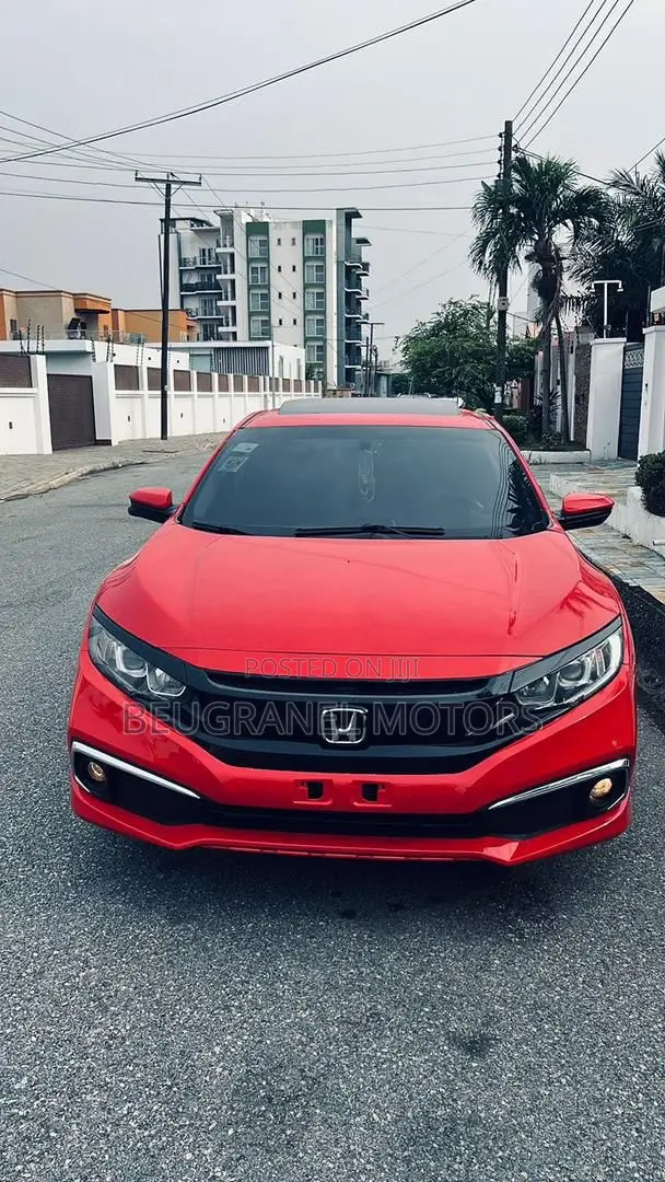 Honda Civic Sport Sedan 2019 Red
