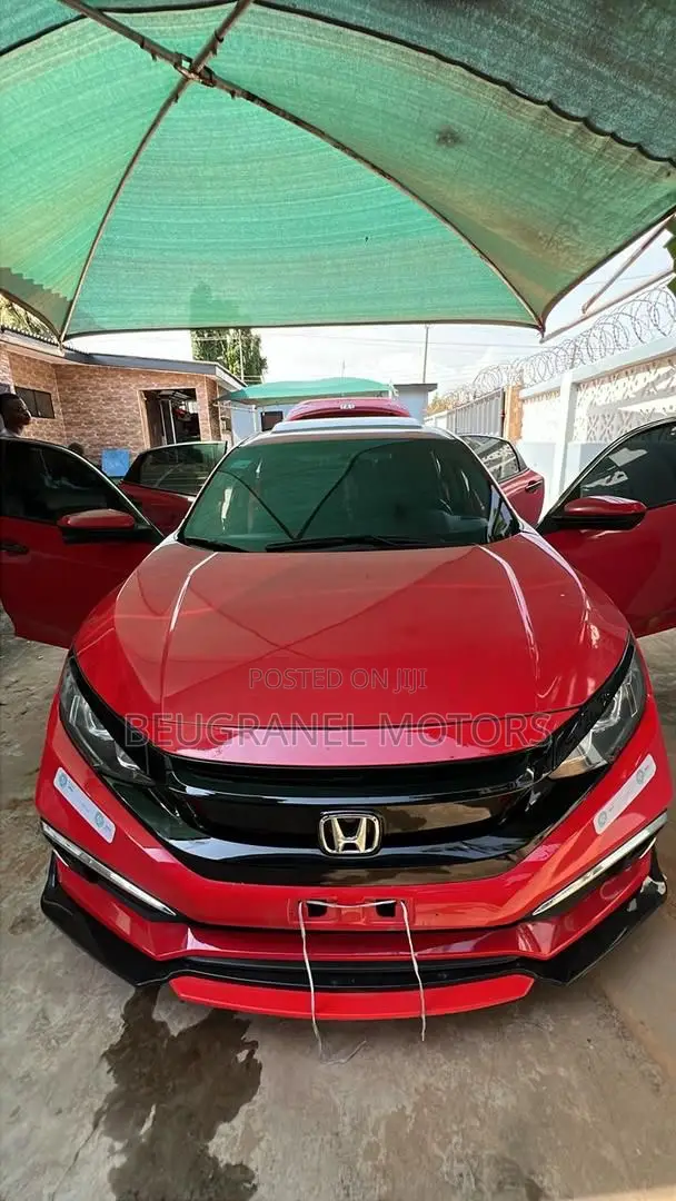 Honda Civic Sport Sedan 2019 Red