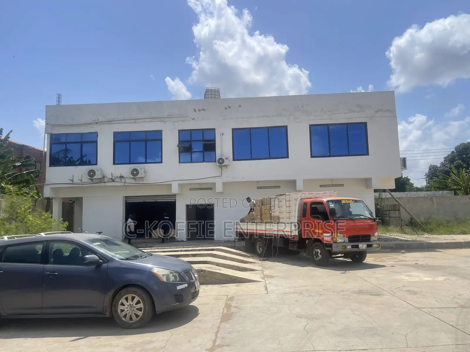 3,000 SQM Warehouse + Showrooms, Offices and Apartments at Achimota