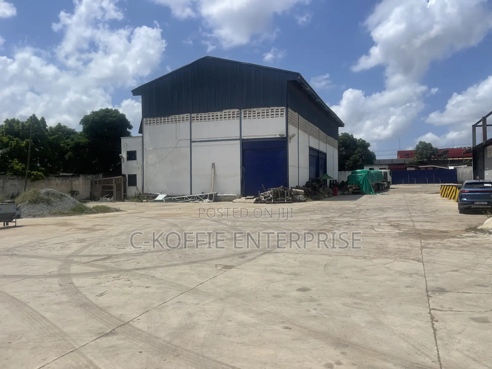 3,000 SQM Warehouse + Showrooms, Offices and Apartments at Achimota