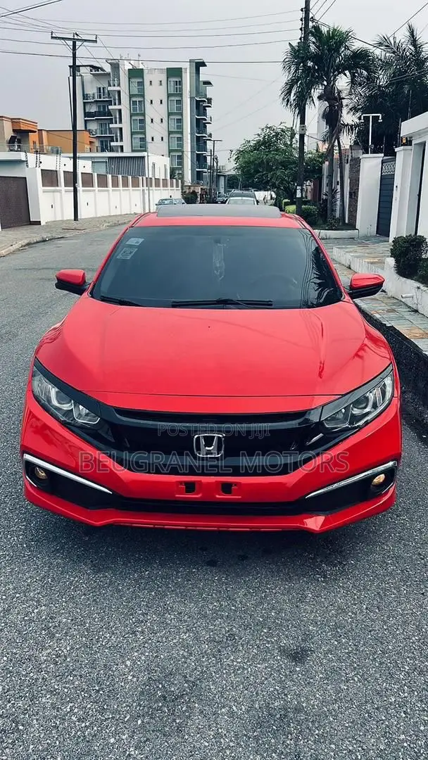 Honda Civic Sport Sedan 2019 Red