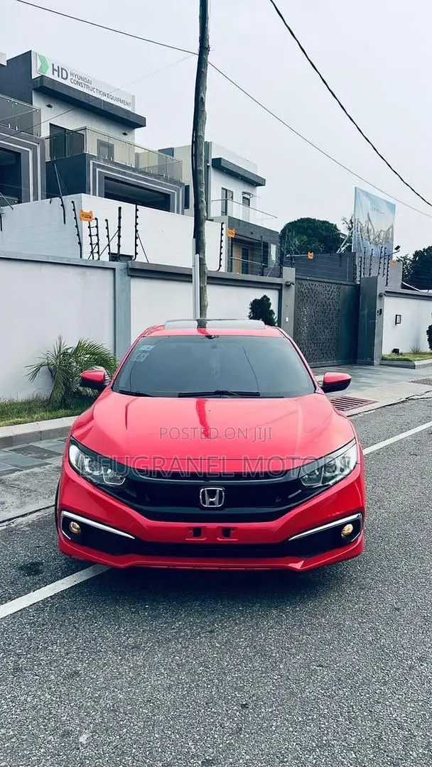 Honda Civic Sport Sedan 2019 Red