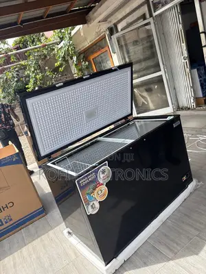 Nasco 400l Super Cooling Black Chest Freezer