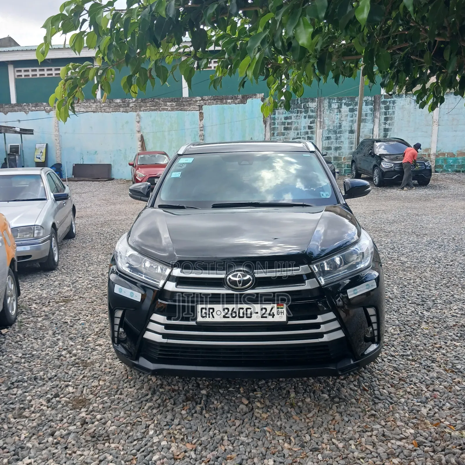 Toyota Highlander LE 2019 Black