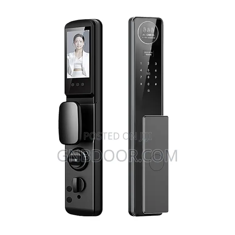 G B Smart Lock With Face Id Fingerprint Tuya App Door Handle