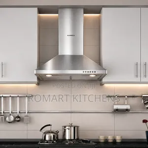 60cm Luxell Stainless Heat Extractor. With Filters (Ductless)