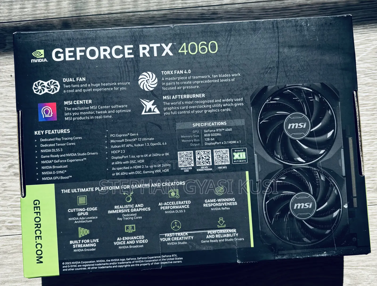 Gaming Graphics Card (Vga)