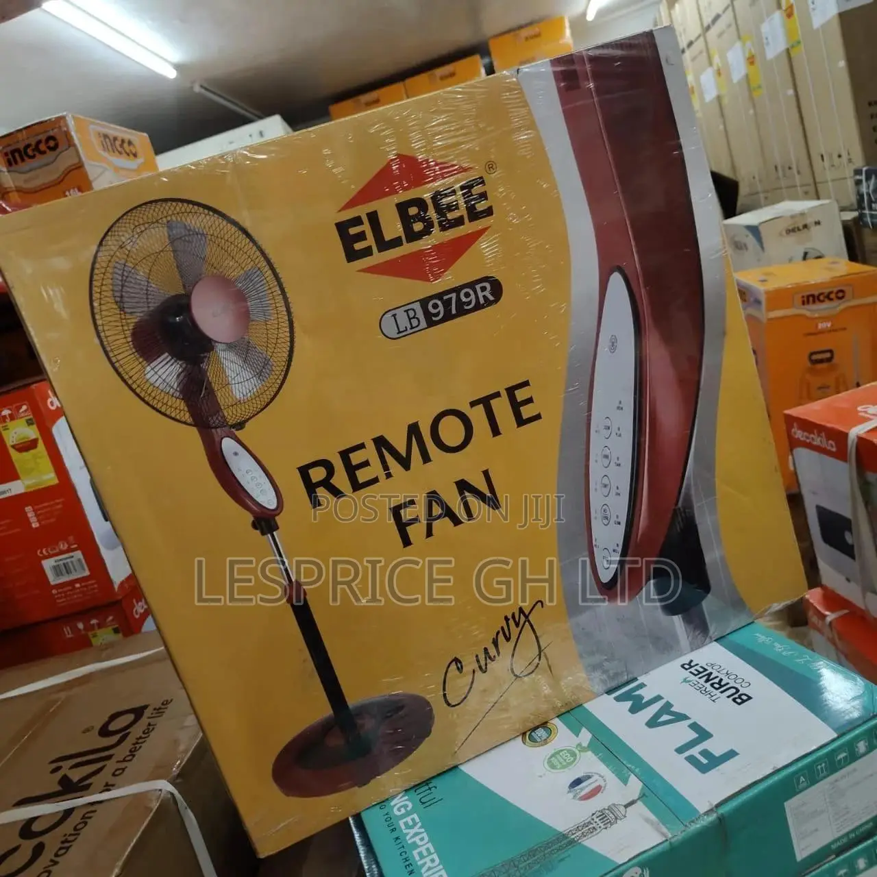 Magnificently Unique Remote Controlled Fan From Elbee