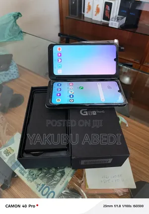 New LG G8X Thinq 128 GB Black