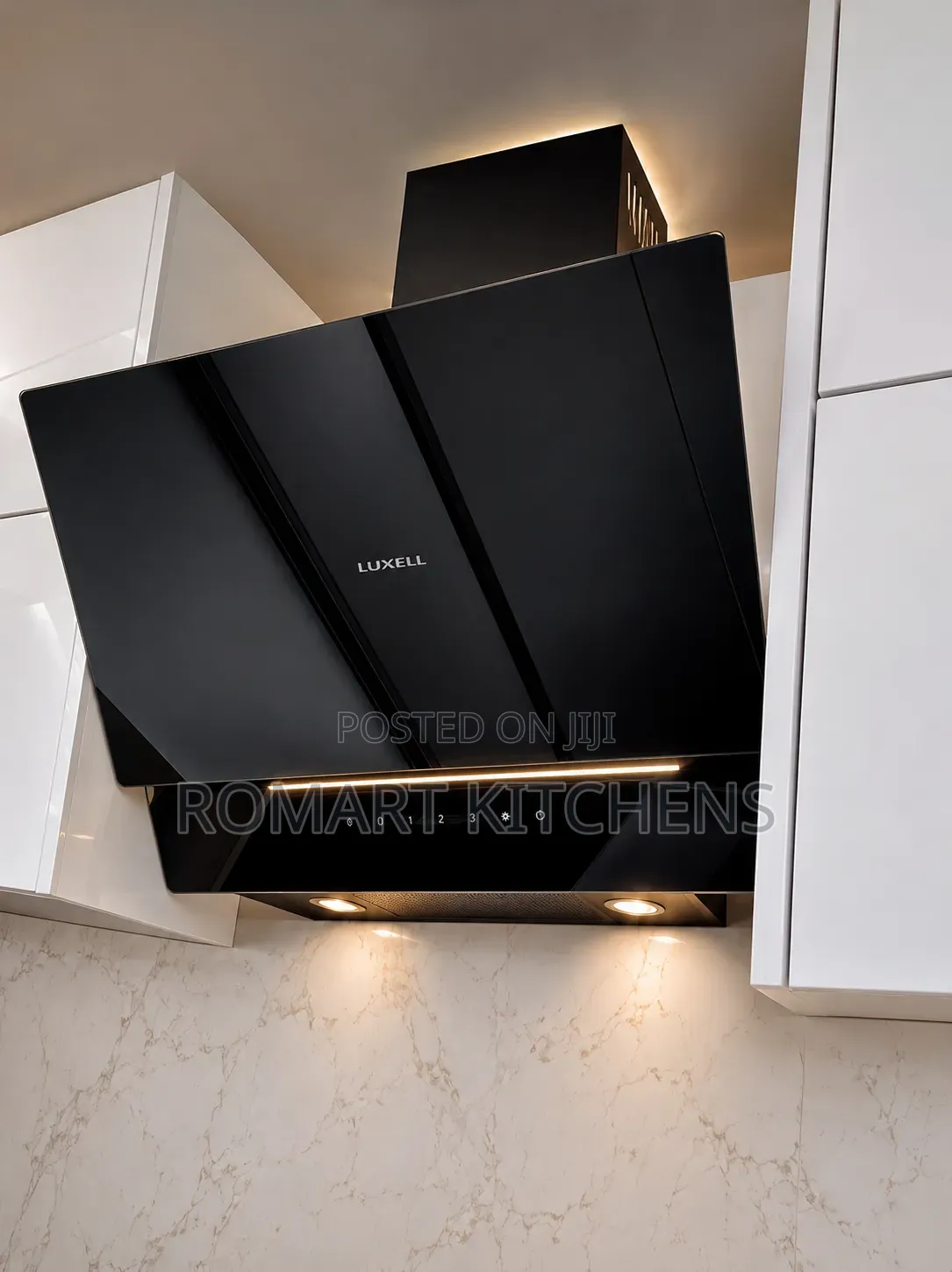 Luxell 60cm Inbuilt Glass Heat Extractor Touch and Remote Control