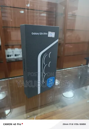 New Samsung Galaxy S26 Ultra 5G 1 TB Black