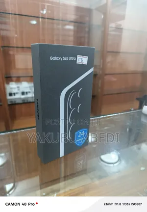 New Samsung Galaxy S26 Ultra 5G 1 TB Black