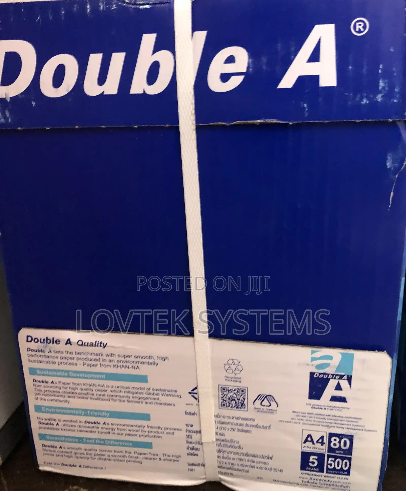 Double -a Printing Paper A4 500 Sheets
