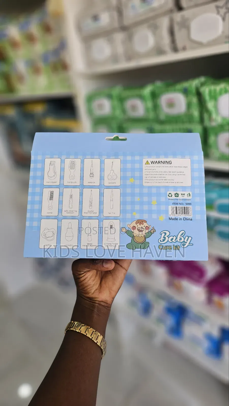 Baby Care and Grooming Kit 12 PCS