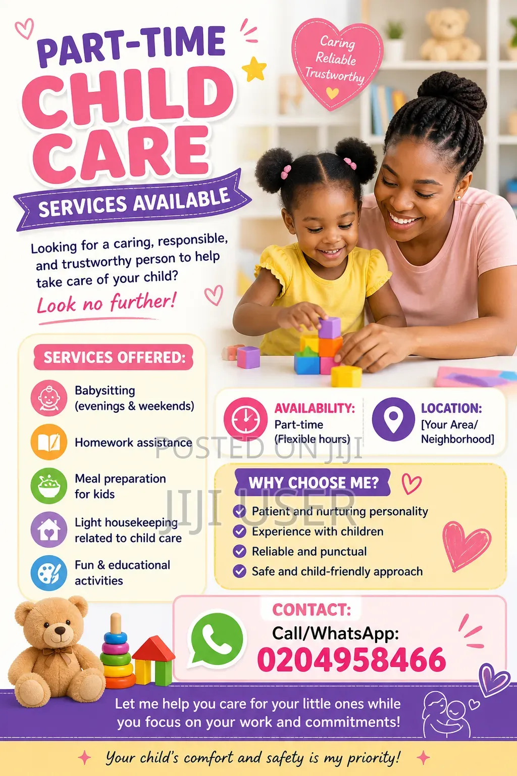 Part Time Child Care