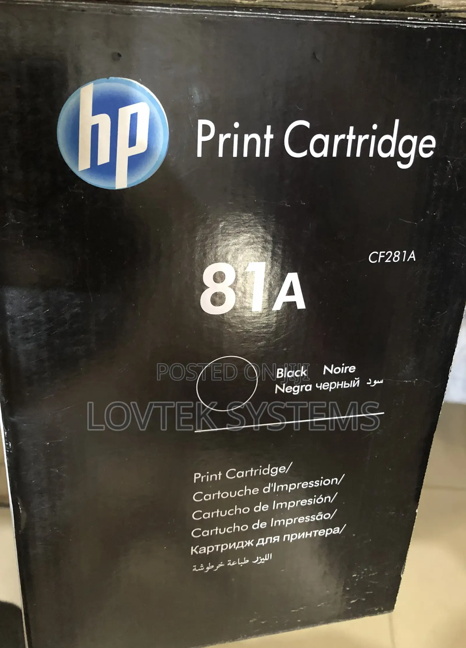 Hp 81a Black Toner (Cf281a)