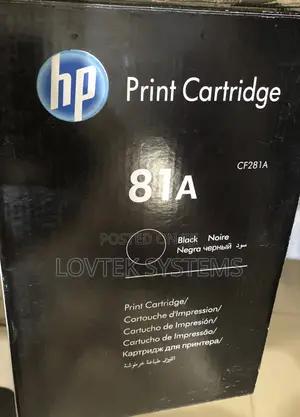 Hp 81a Black Toner (Cf281a)