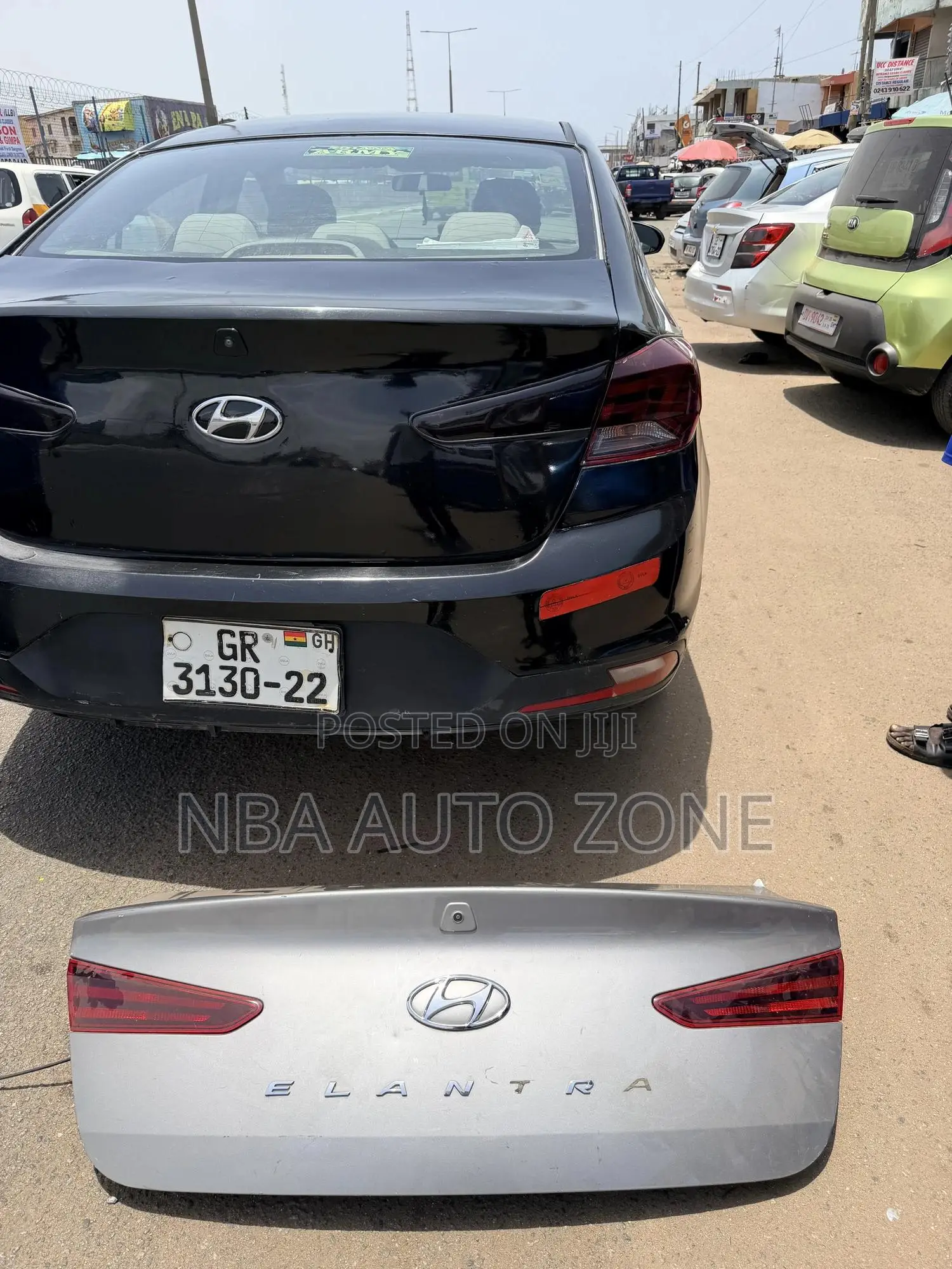 Hyundai Elantra 2019-20 Complete Back Boot With Boot Light