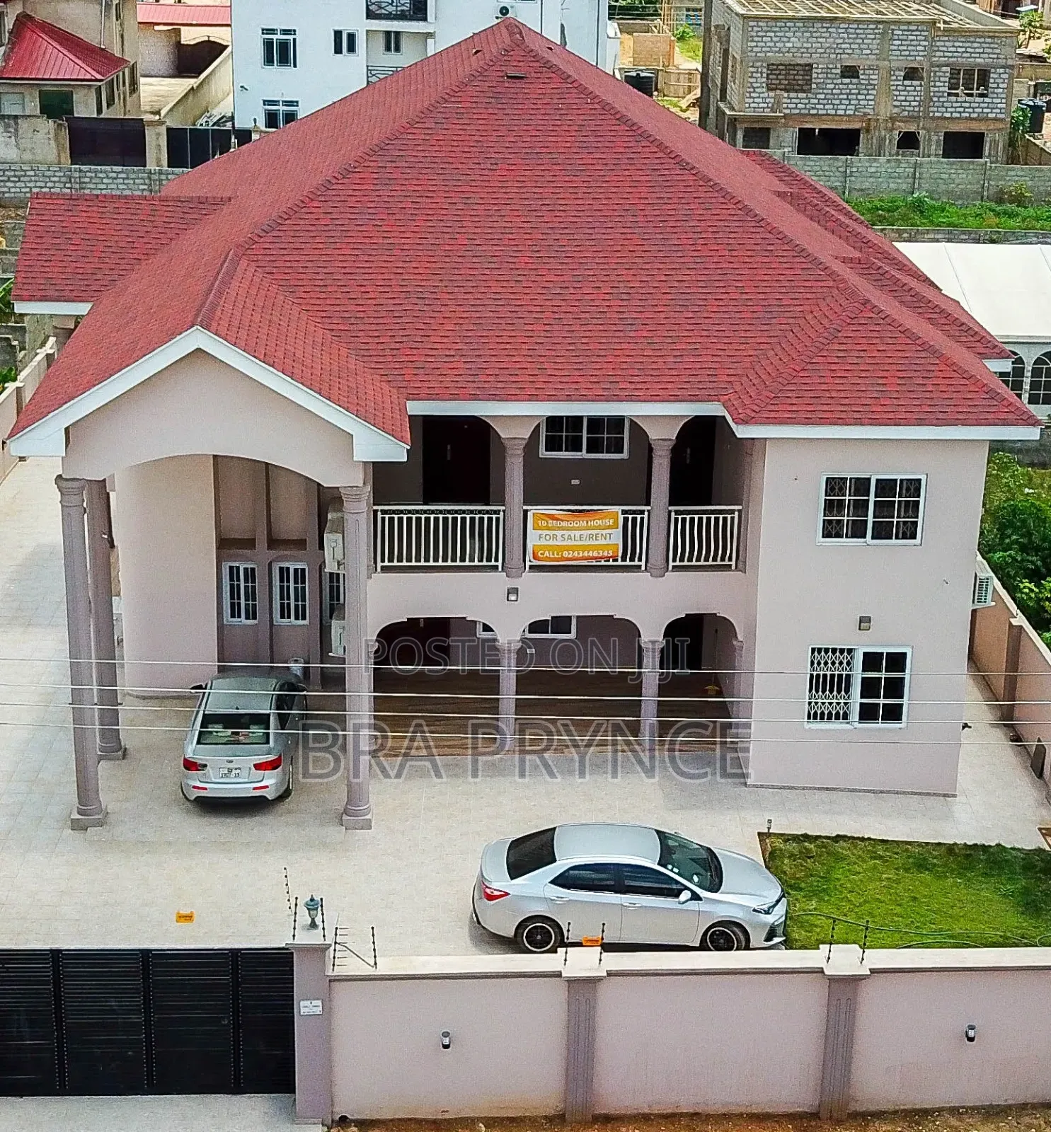 4bdrm Apartment in Borteyman, East Legon for rent