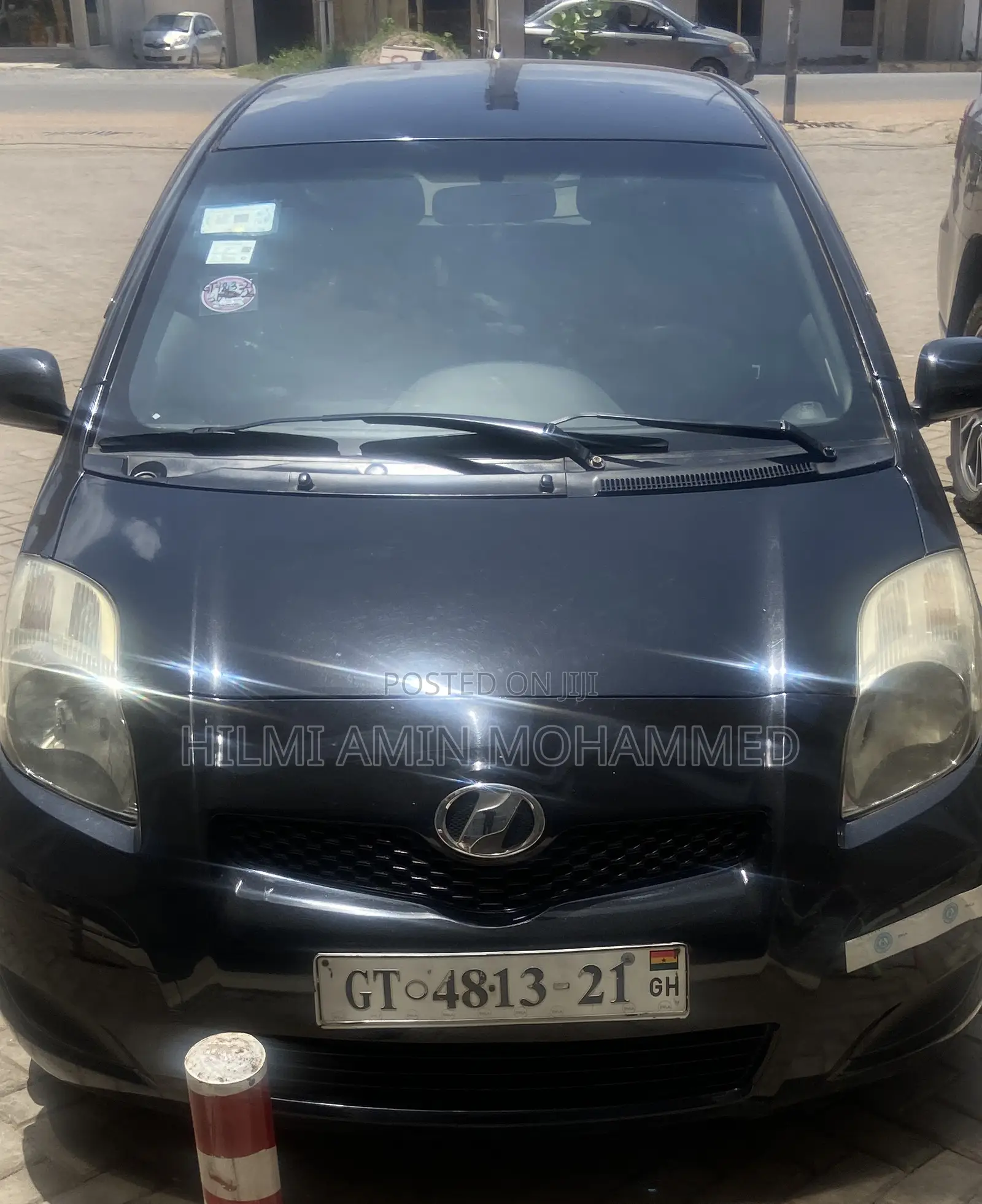 Toyota Vitz 2008 Black