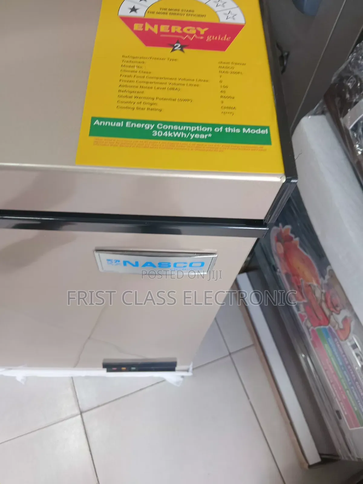 Freezer That Stores Prosperity Daily. Nasco 200l Locks Quality.