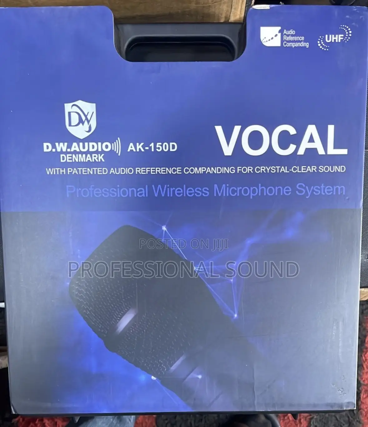 D.W. Audio Denmark Ak-150d Vocal Professional Wireless Microphone