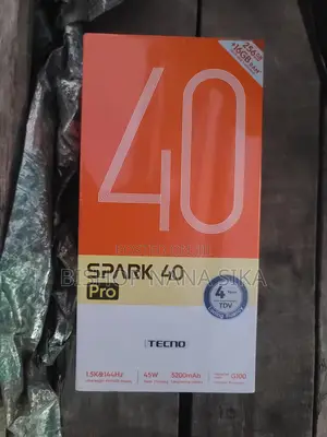 New Tecno Spark 40 Pro 256 GB Black