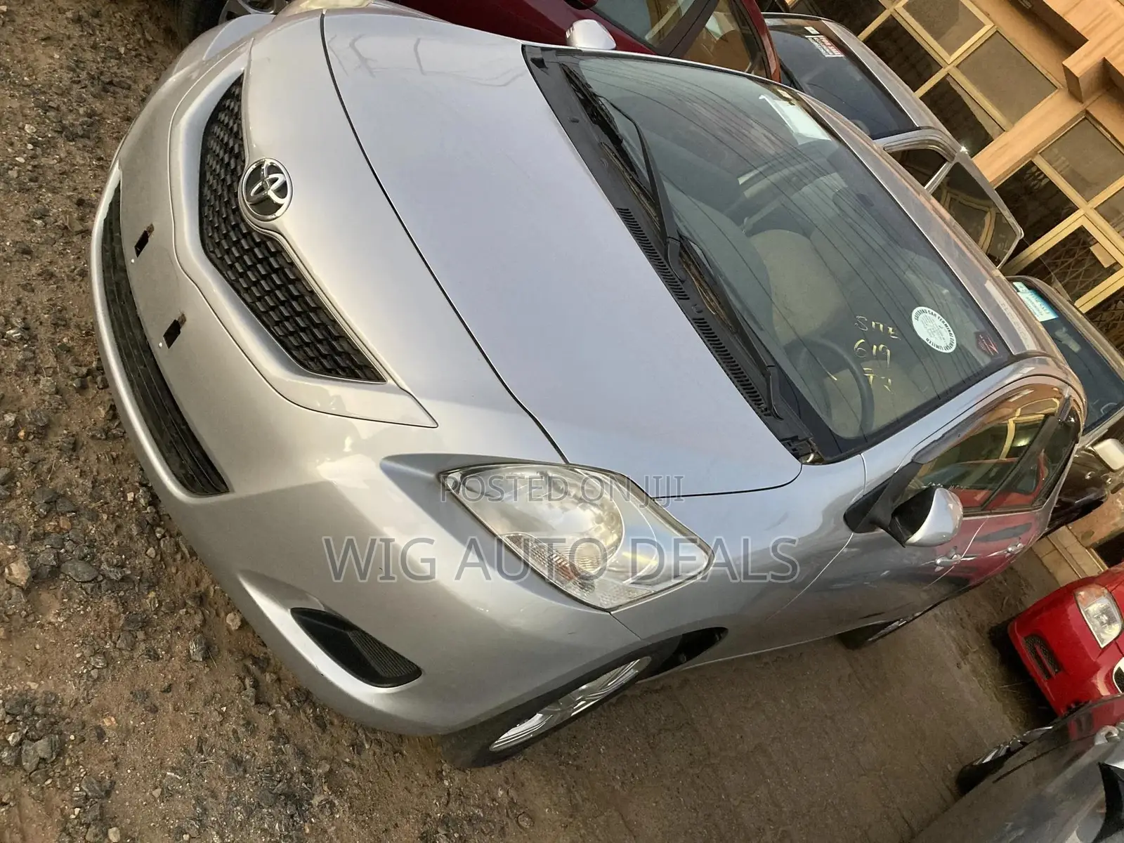 Toyota Belta 2012 Silver