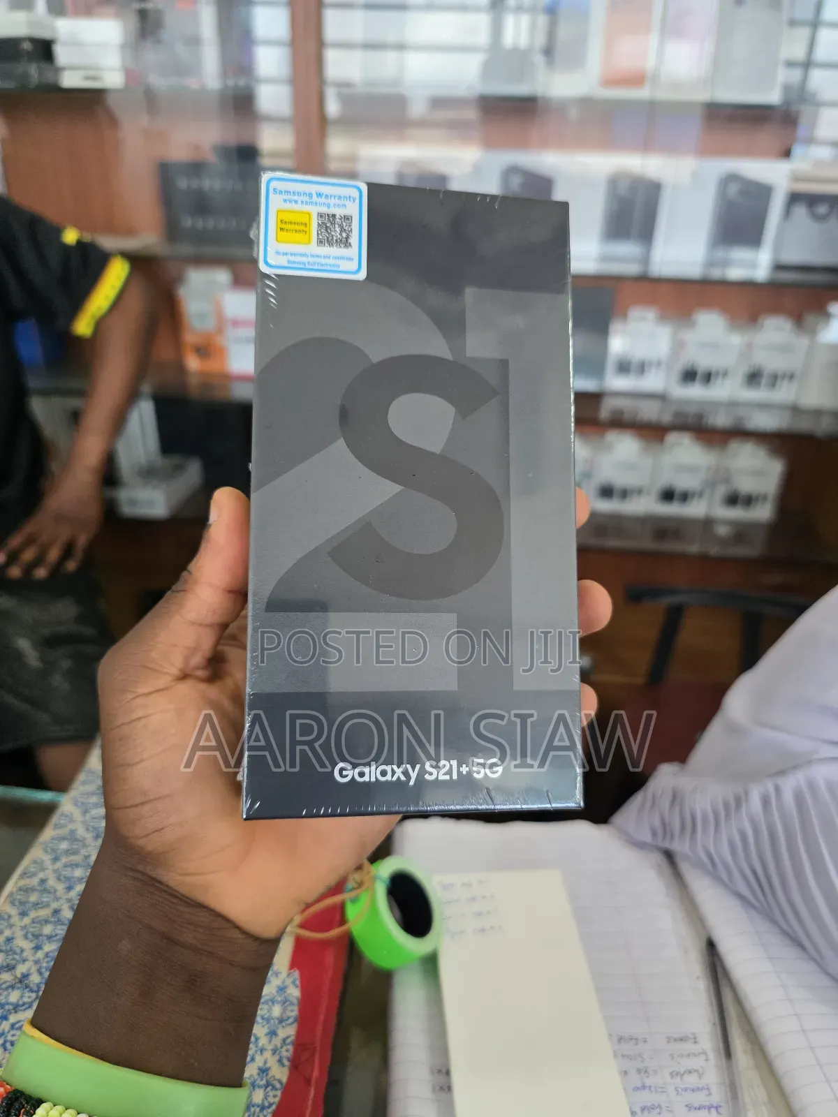 New Samsung Galaxy S21+ 5G 128 GB Black