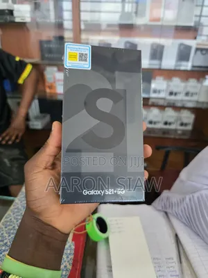 New Samsung Galaxy S21+ 5G 128 GB Black