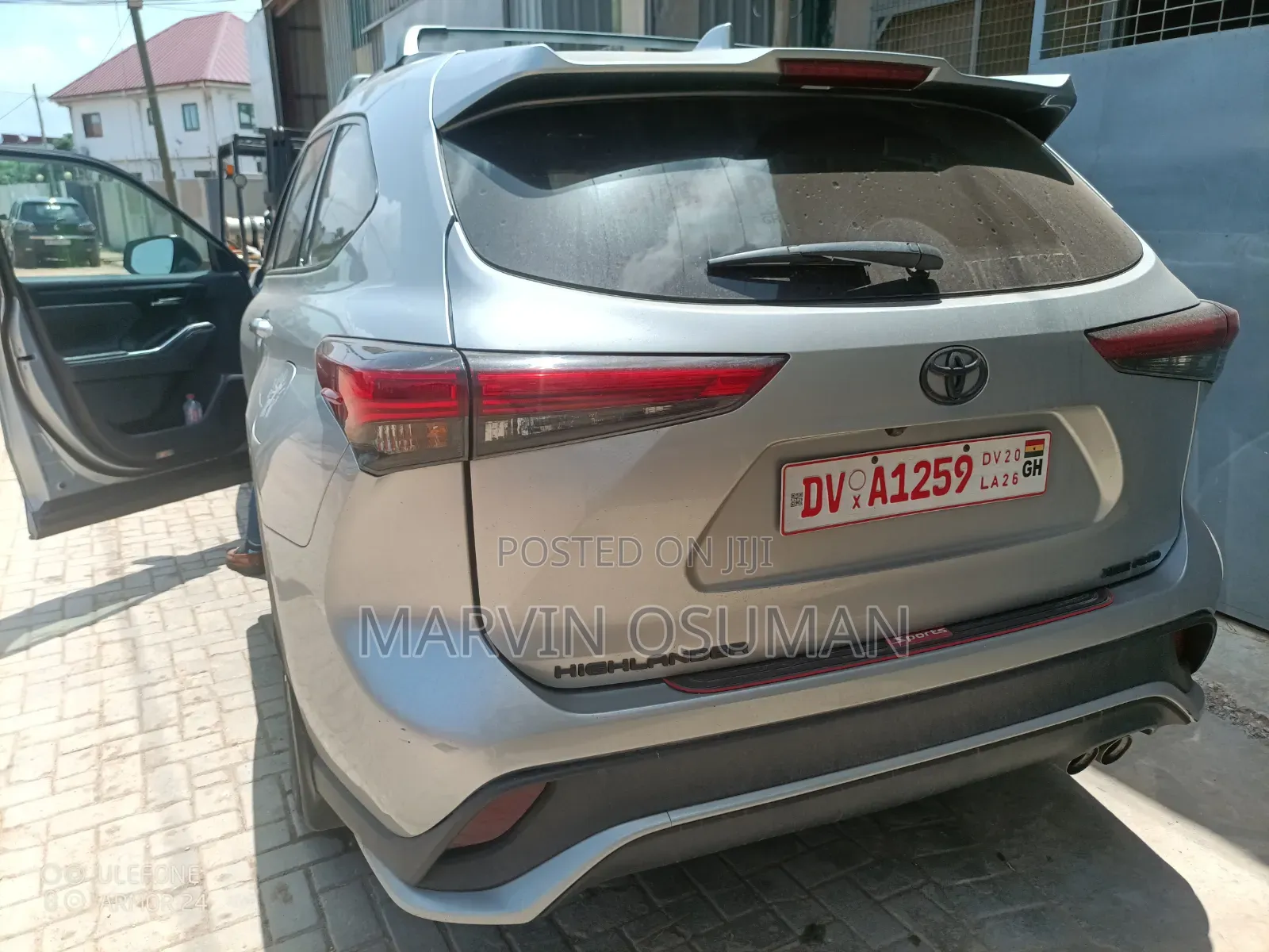 Toyota Highlander XSE 2022 Silver