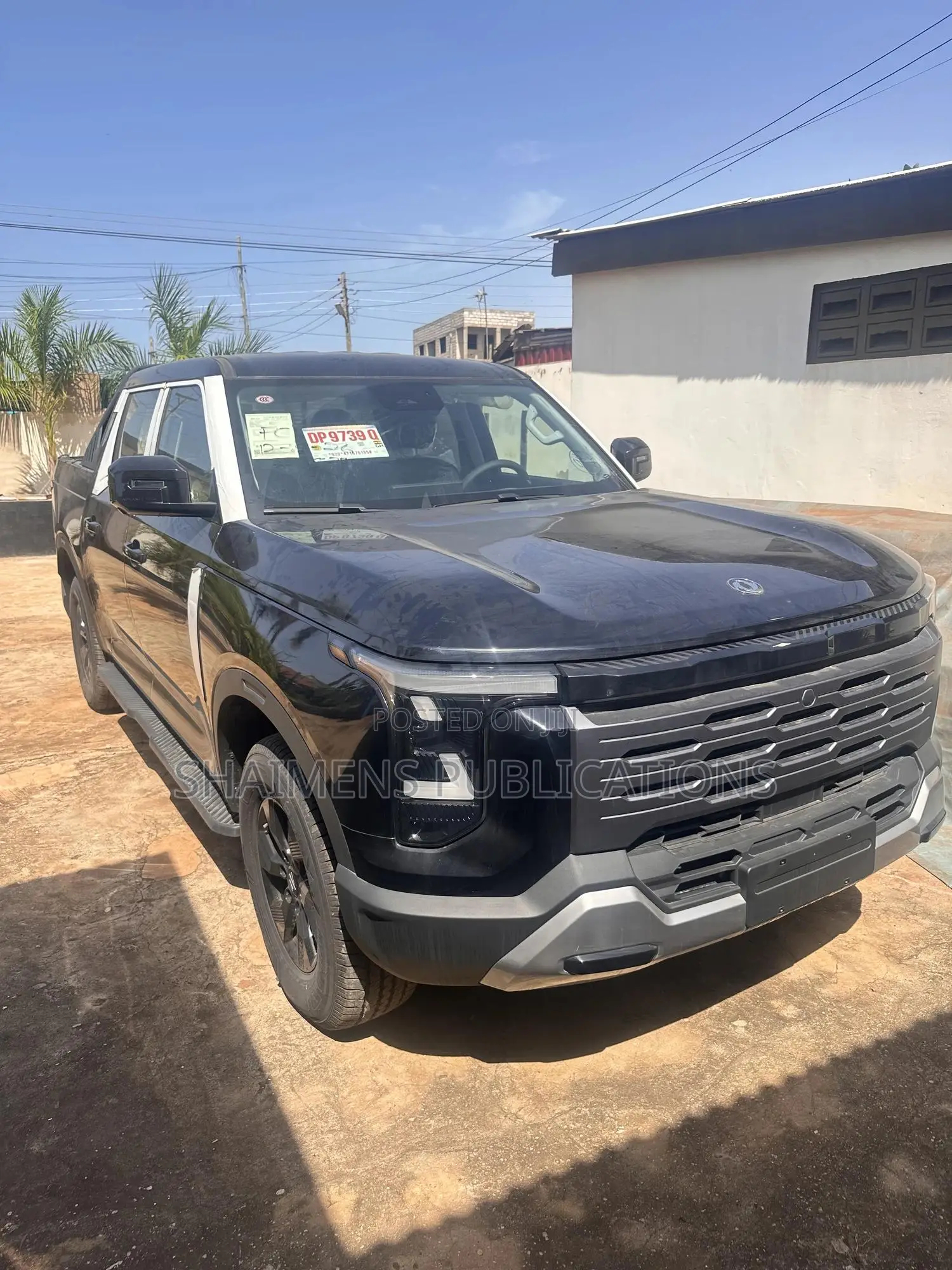 New Dongfeng Z9 2.3T Diesel 4WD 2025 Black