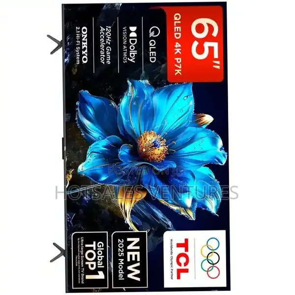 Available TCL 65 Inches Qled Sat Smart Tv - 65p7k
