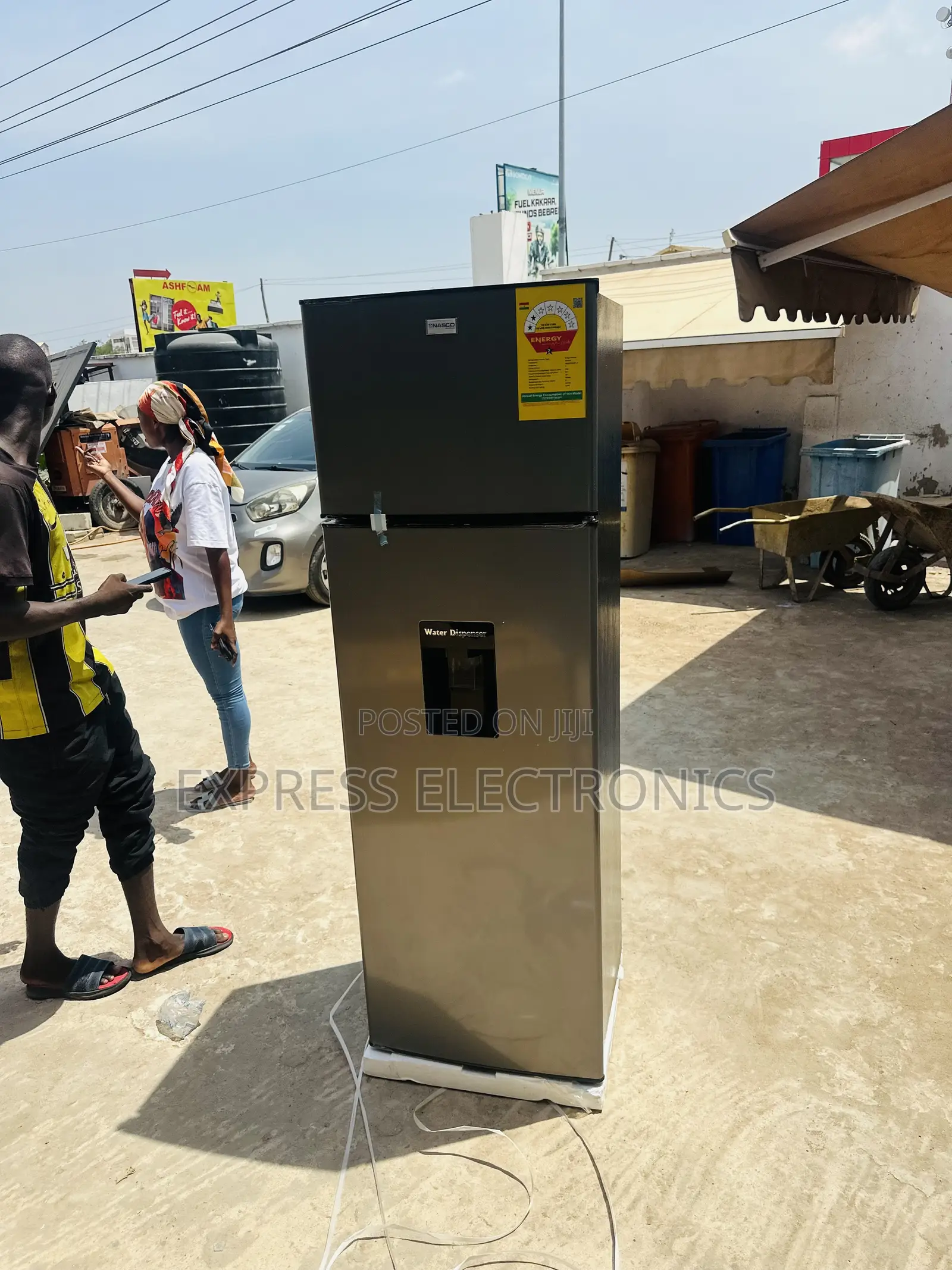 Shop From Us Double Door Fridge Nasco Nasfl-320fld