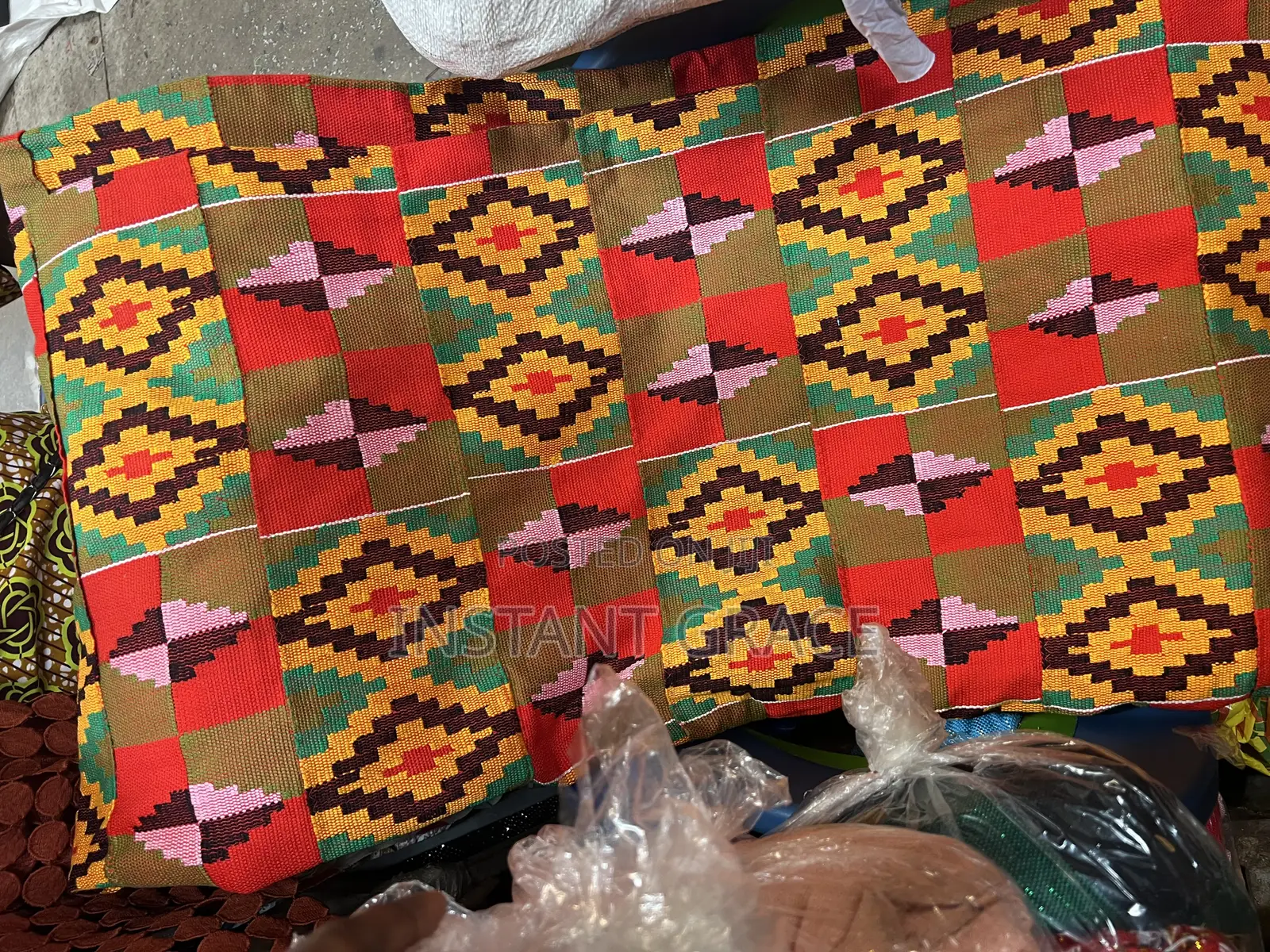 Virbrant Color Kente for Men