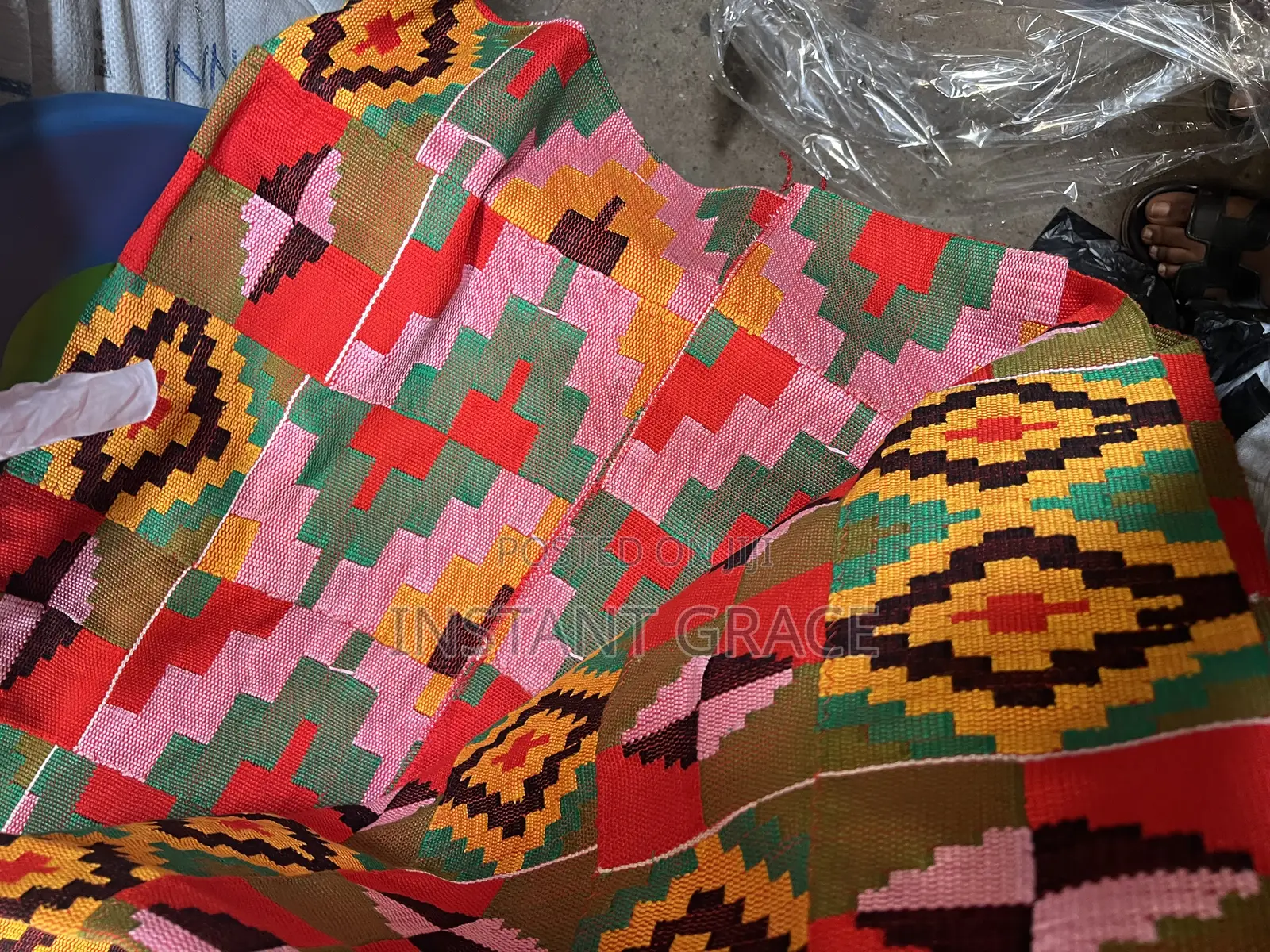 Virbrant Color Kente for Men