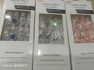 Do It Yourself Gel Nails (Stone Designed)