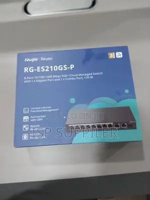 Ruijie Reyee Rg-Es210gs-P 10-Port Gigabit Poe Switch