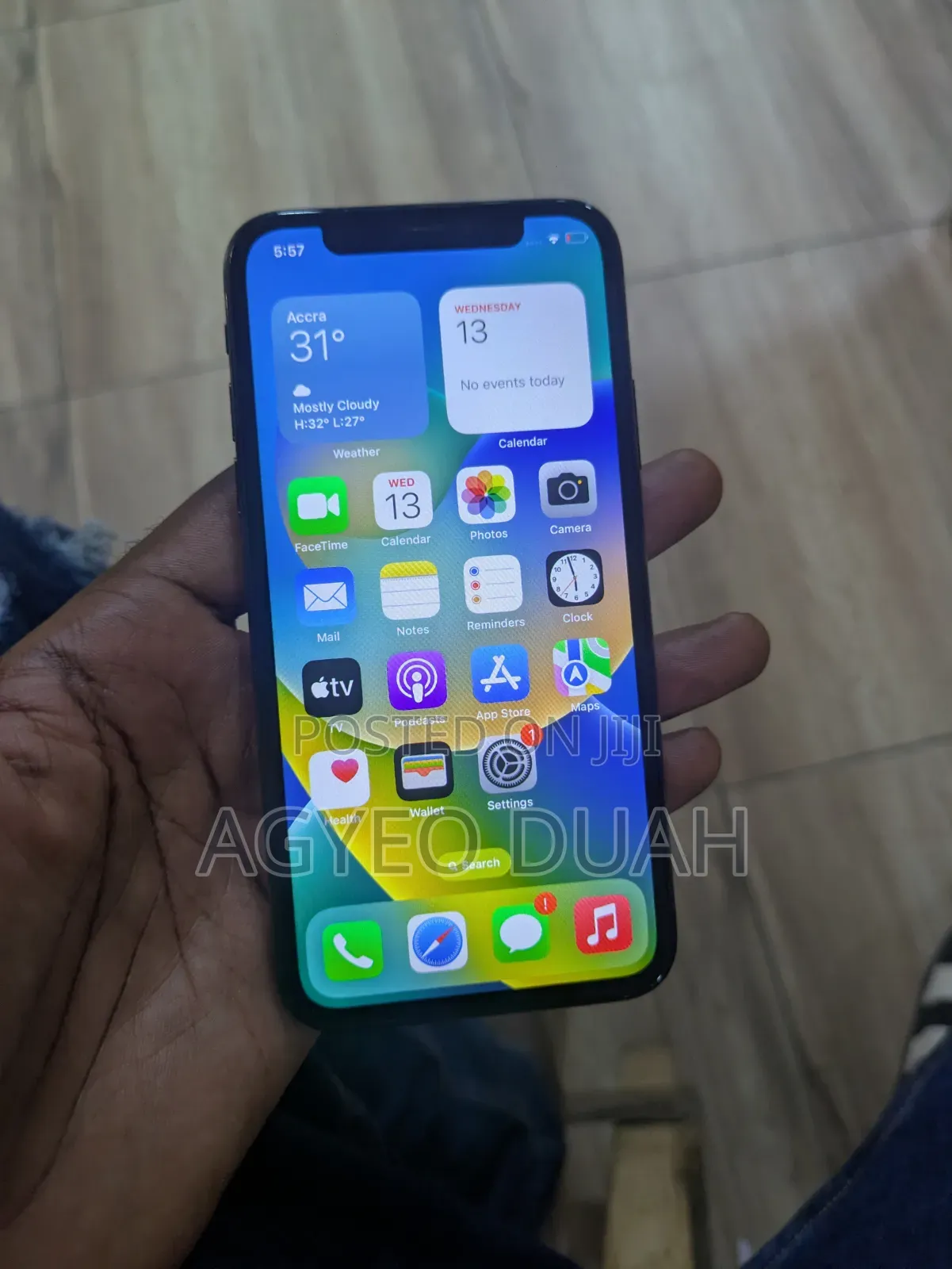 Apple iPhone X 64 GB Black