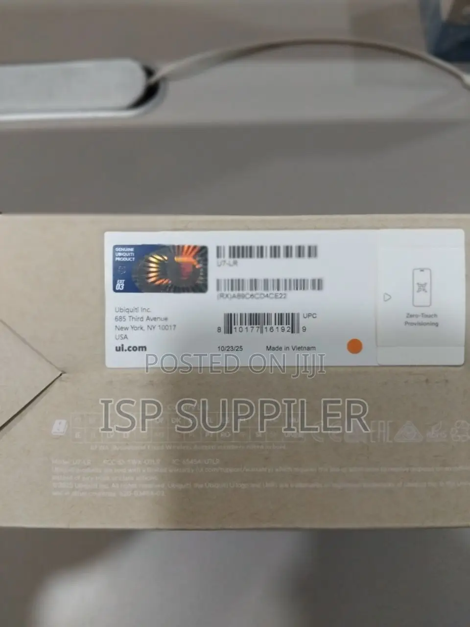 Ubiquiti Unifi U7-Lr Wifi 7 Long Range Access Point