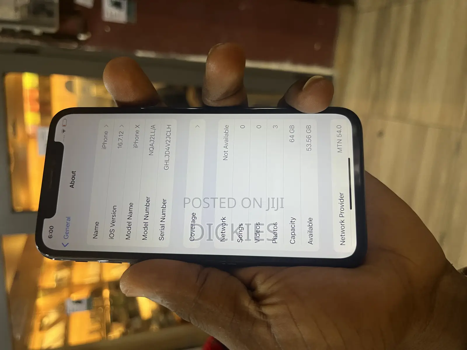 New Apple iPhone X 64 GB Black