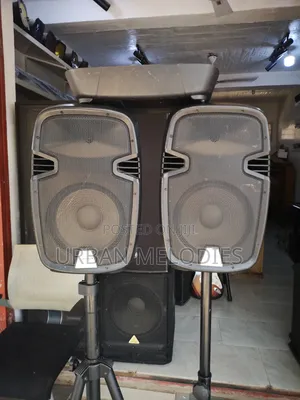 Digitech Audio Passive Speakers With Powered Amplify Mixer