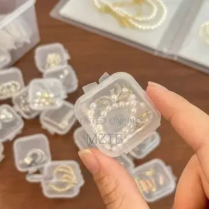 Transparent Jewelry Storage Box - 5pcs