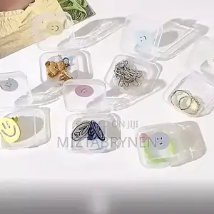 Transparent Jewelry Storage Box - 5pcs