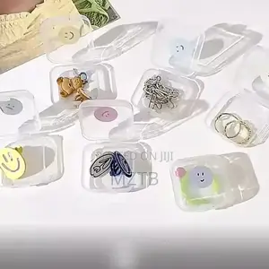 Transparent Jewelry Storage Box - 5pcs