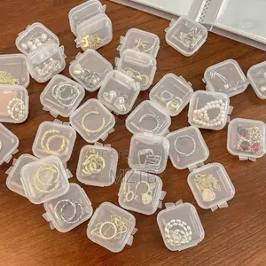 Transparent Jewelry Storage Box - 5pcs