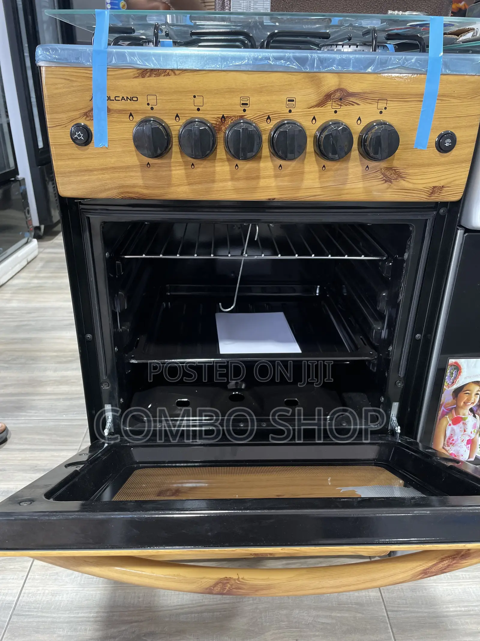 Volcano 50x50 Auto Ignition Gas Cooker