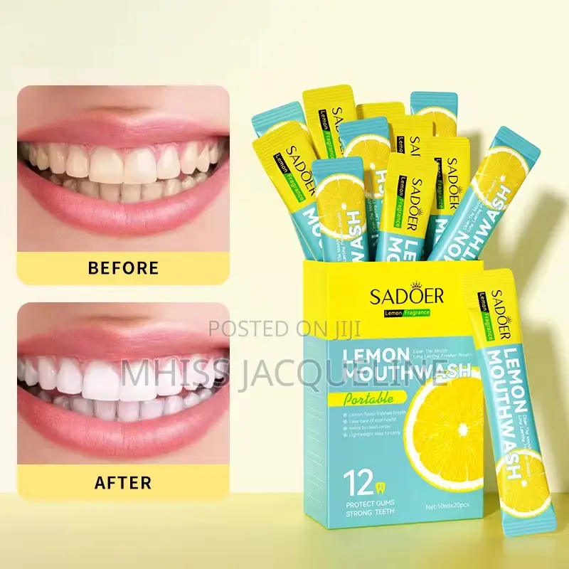 Sachet Mouthwash (20 Pieces in a Box)