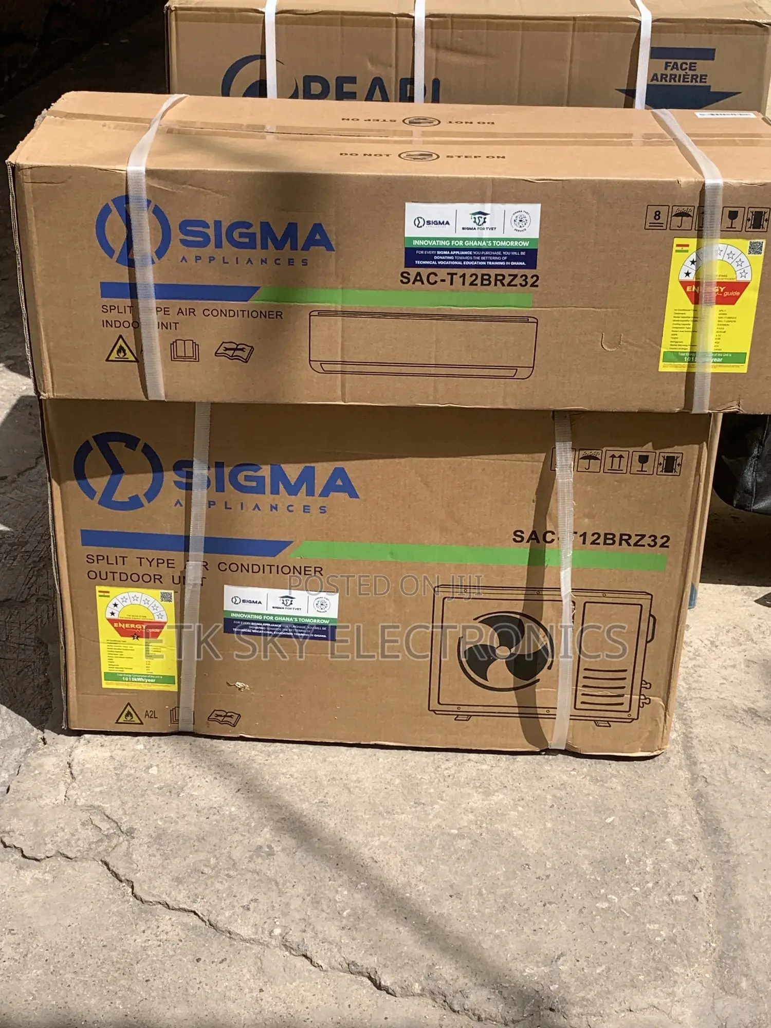 1.5hp Sigma Split Ac R410 Gas