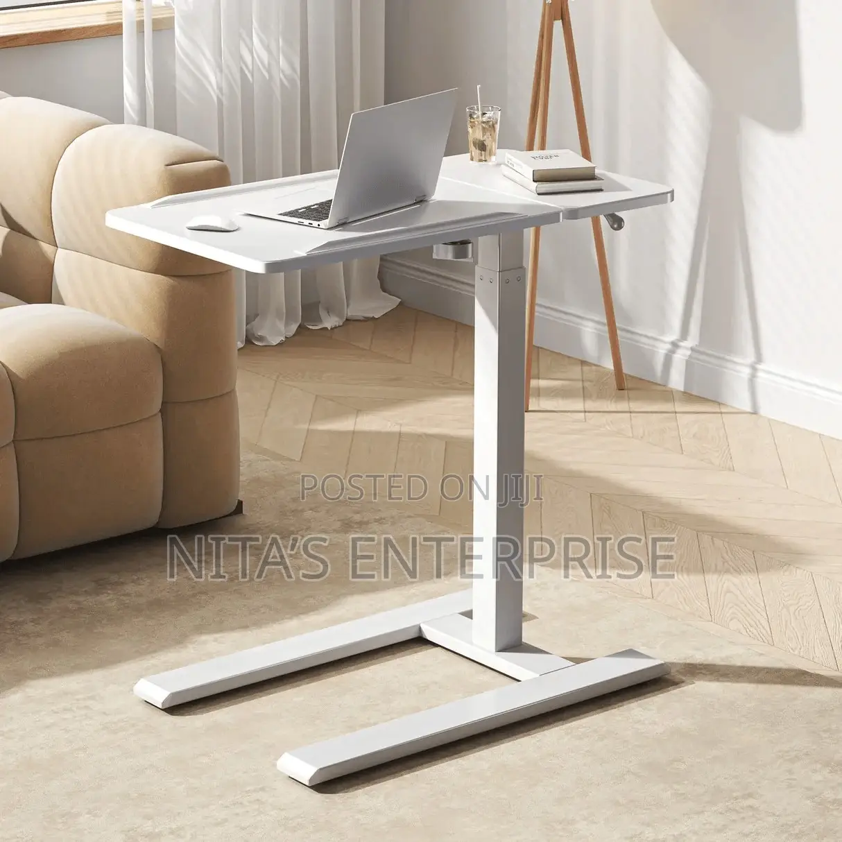 Mobile Standing Desk | Adjustable Sit to Stand Table